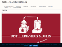 Tablet Screenshot of grappavieuxmoulin.it